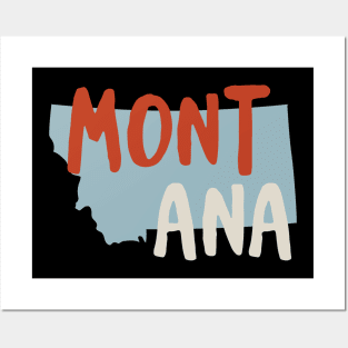 State of Montana Posters and Art